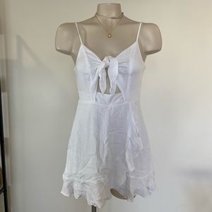 Cotton Candy Front Tie Dress